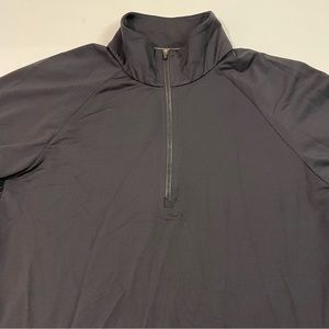 RYU Mens 1/3 Zip Light Weight Jacket Size Large